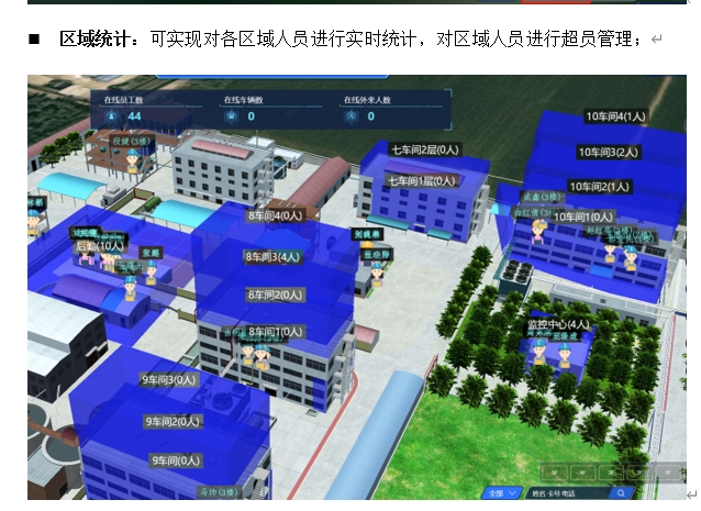 蓝牙信标人员定位系统软件系统截图